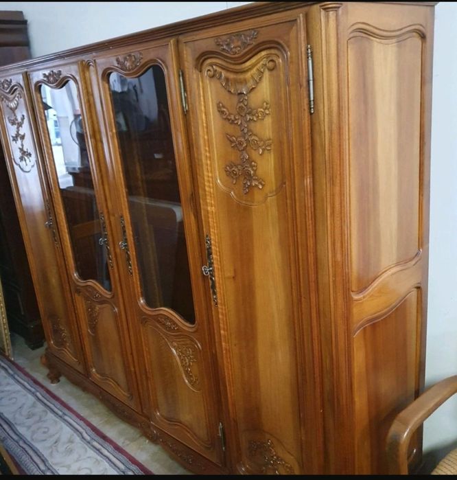 Szafa / Witryna/ Biblioteczka w stylu ludwikowskim /chippendale