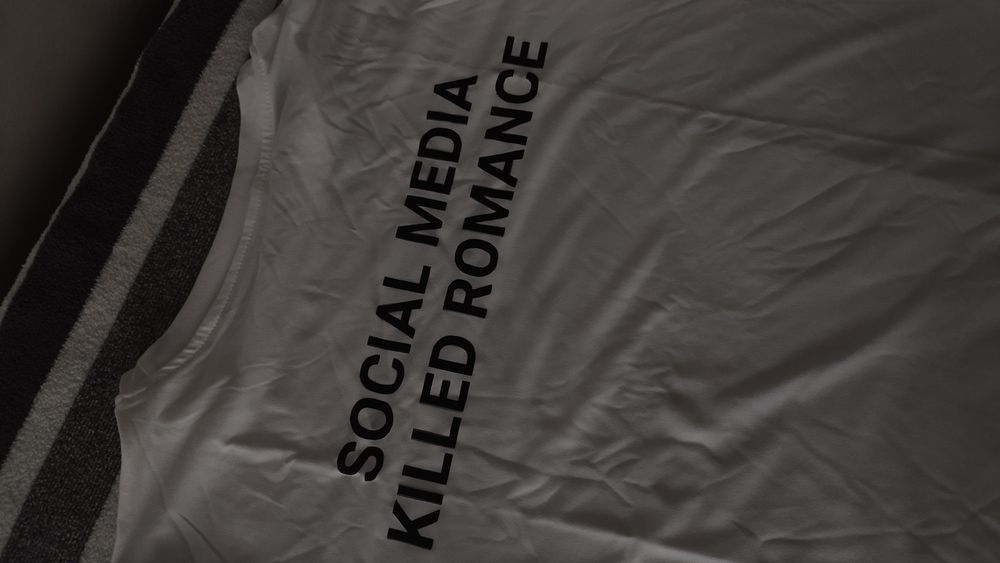 social media killed romance