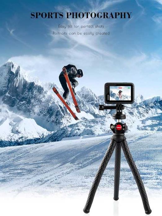 Statyw Lammcou elastyczny na telefon tripod do GoPro Hero