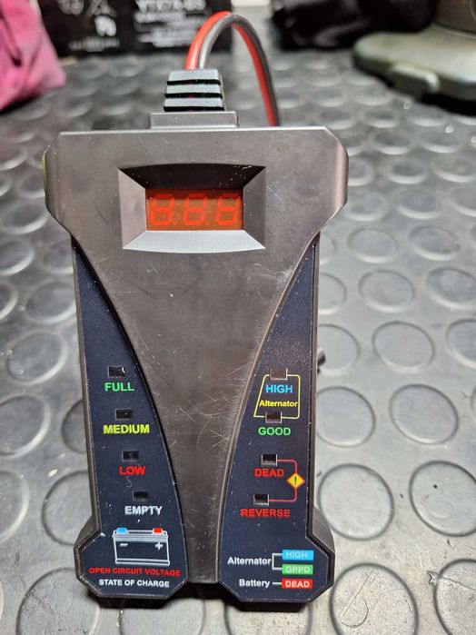 Aparelho para testar bateria e alternador