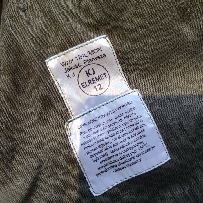 Mundur polowy oryginalny wzór 124P Mon letni