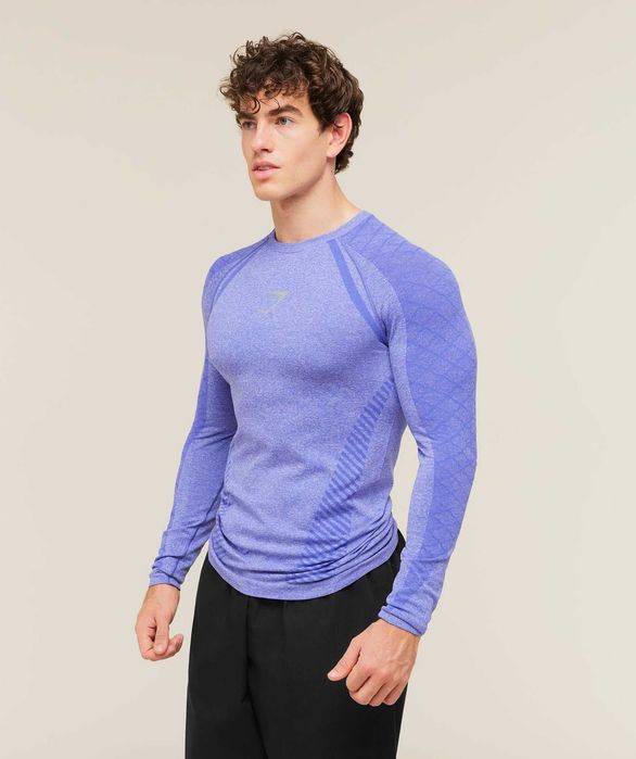 Лімітований Рашгард Gymshark Devant Seamless Лонгслів Джимшарк Оригінал