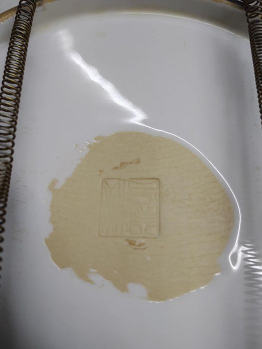 Japoński talerz porcelanowy