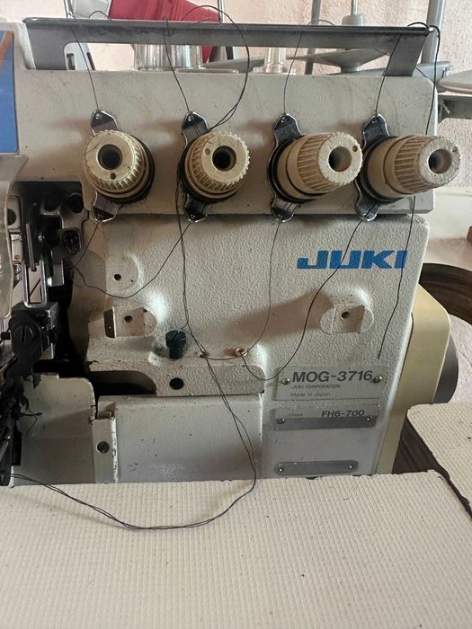 Overlock JUKI MO 3716- 5-nitkowy, owerlok, maszyna szwalnicza