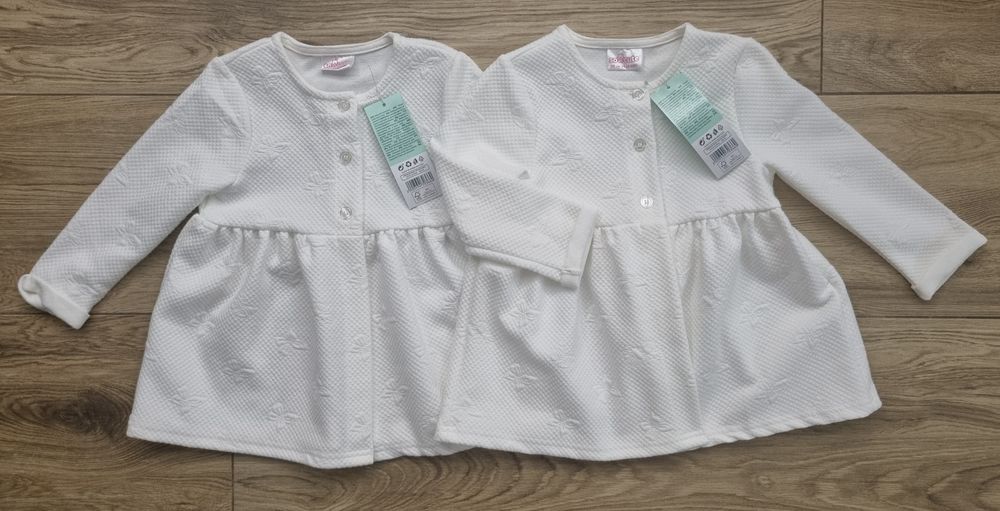 2 x Płaszczyk dziewczęcy rozm. 98 / So Cute / Bliźniaczki
Kurtki nowe,