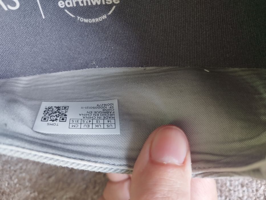 Espadryle męskie Toms