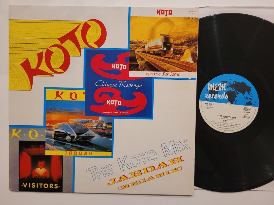 KOTO  - The Koto Mix / JABDAH  - Maxi 12" - winyl ITALO DISCO