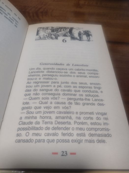 Conjunto 2 livros - Robin dos bosques e Lancelote do lago