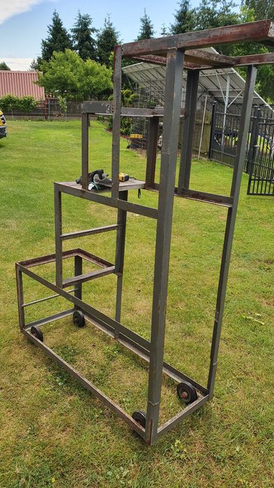 Podesty wózek metalowy spawany kółka