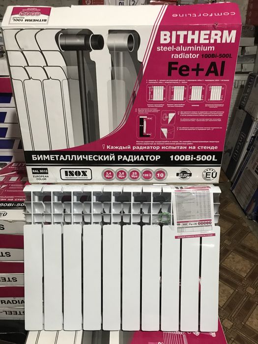 Радіатори опалення Bitherm 500/100