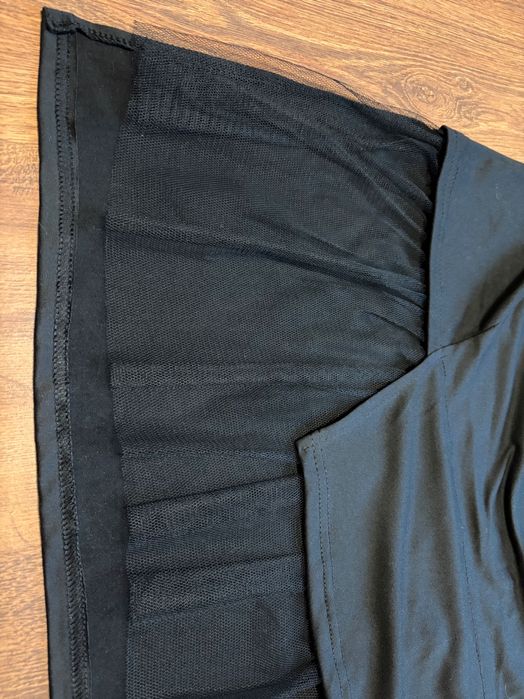 Koszulka czarna z siateczką PLUS SIZE 3XL