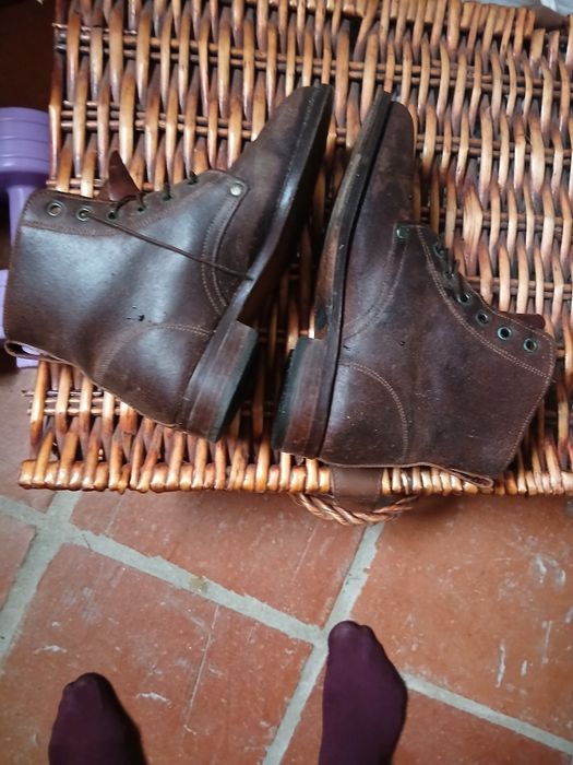 Botas em pele Borrego