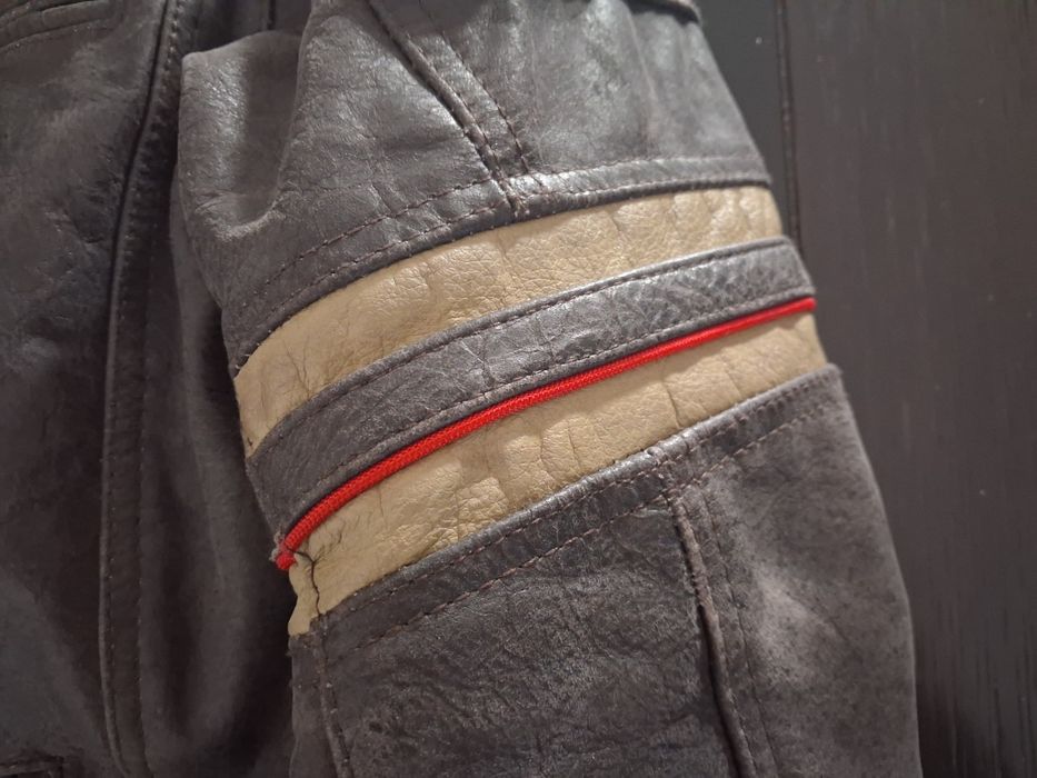 Blusão Motard Pele (c/Novo)