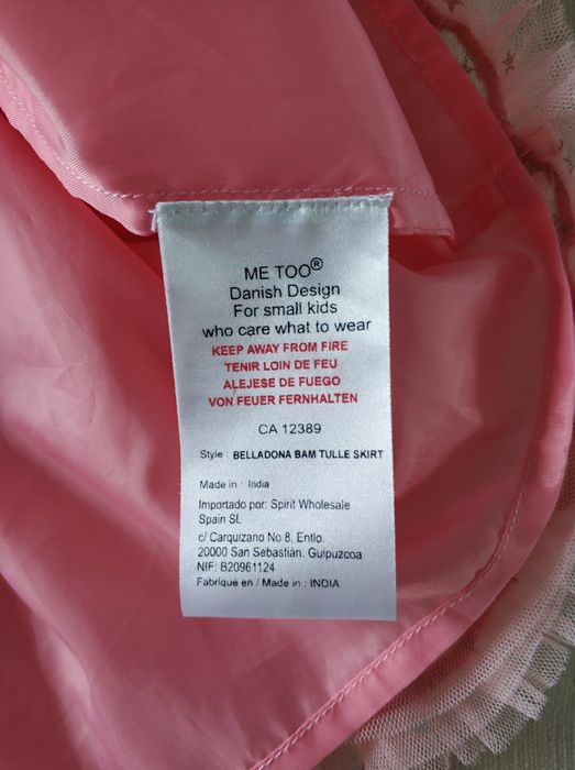 Юбка Me Too 6 лет оригинал Дания красивая праздничная