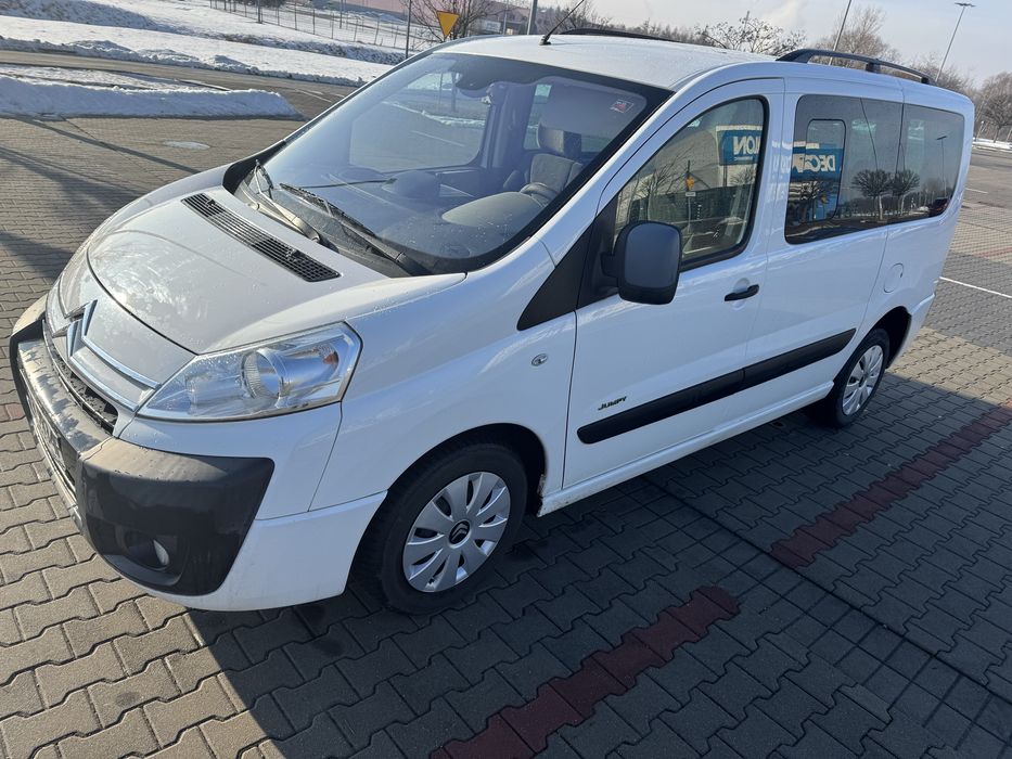 Citroen jumpy - 8 osobowy 2.0 hdi -klima - nawiewy - hak