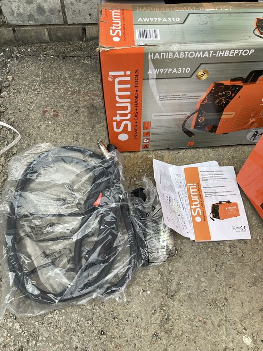 Зварювальний напівавтомат 310 А SturmAW97PA310 сварка полуавтомат