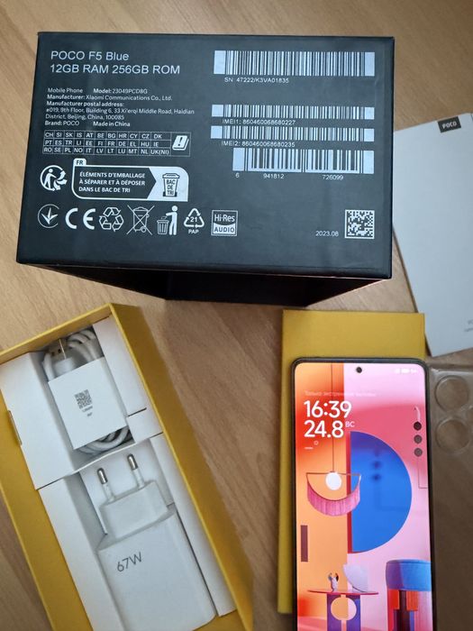 Poco F5 5G 12+12/256 .Супер стан, Комплект магазину,Можлива наложка