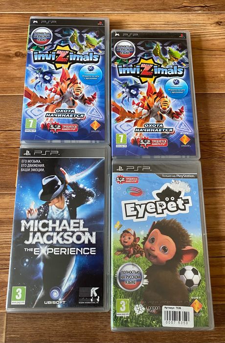 Sony PSP: Harry Potter, Avatar Ratchet and Clank Jak and Dexter Крэш MediEvil Tekken Michael Jackson Toy Story Валли Лови Волну, Def Jam