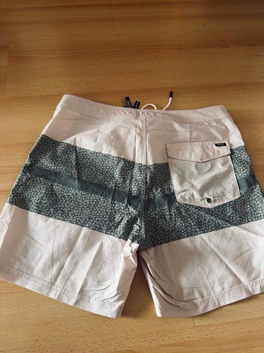 Calção de banho masculino, novos, marca RVCA