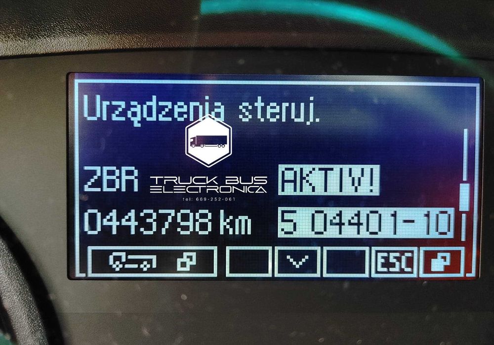 Centralne smarowanie MAN TGX TGS Emulator pompy