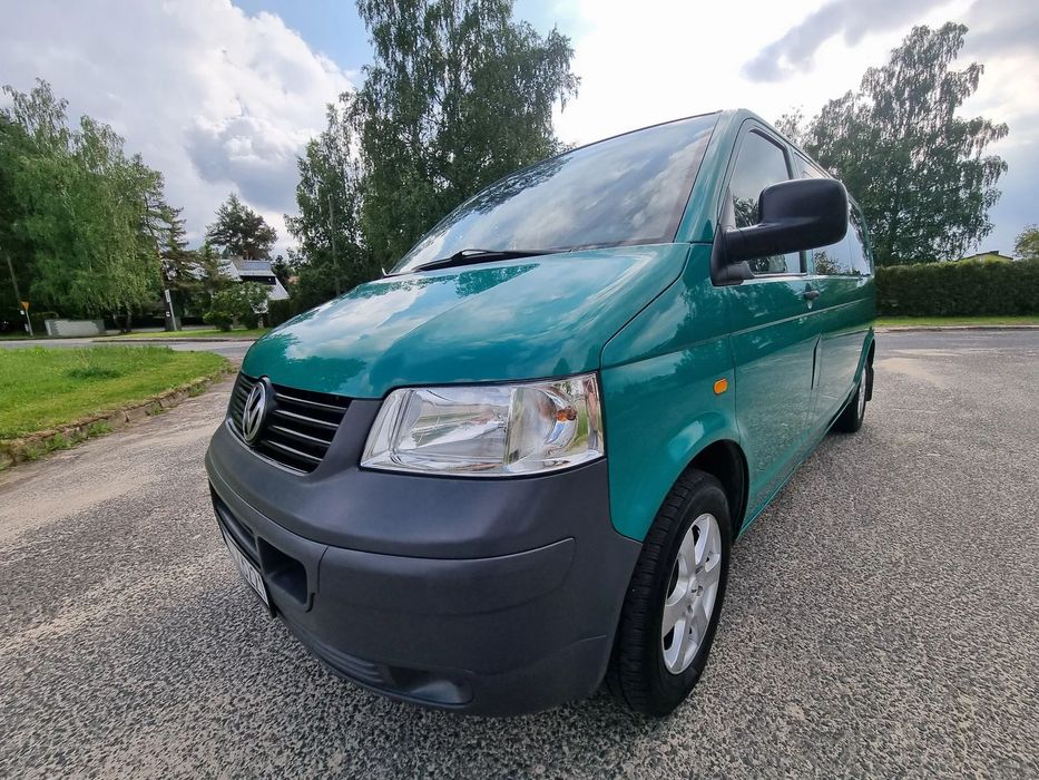 Volkswagen Transporter Long 9 osób,Salon Polska,niski przebieg,ze straży pożarnej
