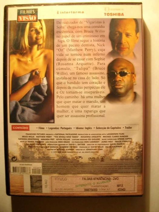falsas aparências, com bruce willis, matthew perry , rossana arquette
