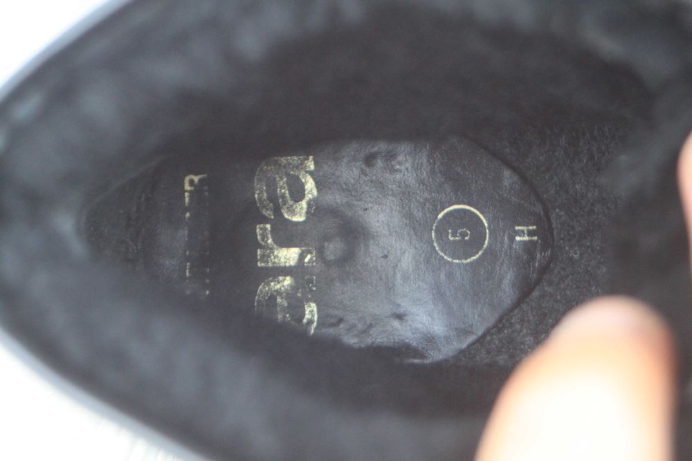 Зимние ботинки ARA кожа Германия 38р черевики натур мех