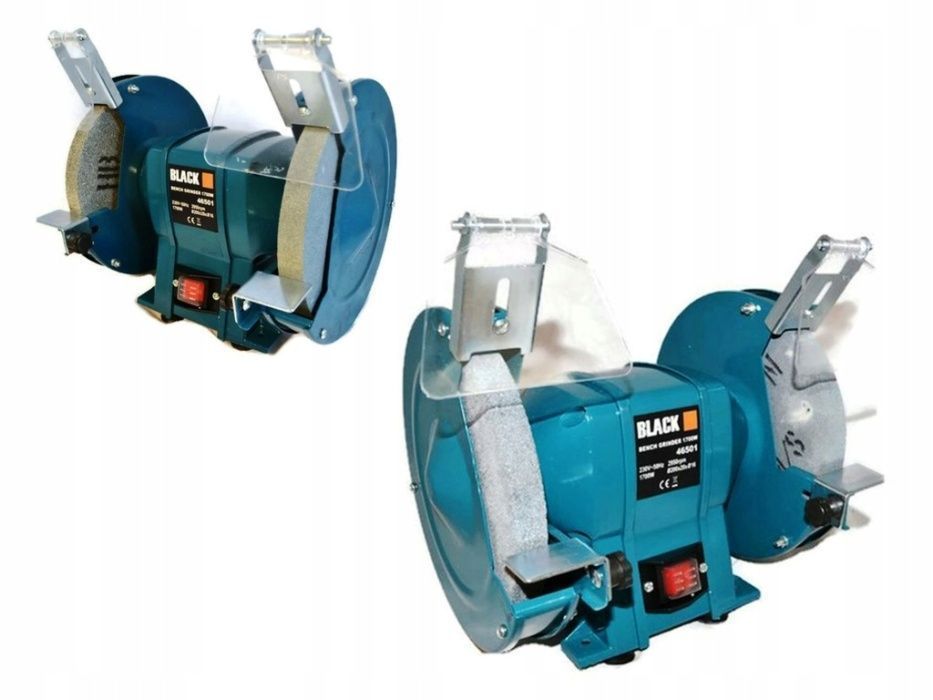 Точильный станок точило BLACK 46502 круг 150 мм Гарантия 12 месяцев