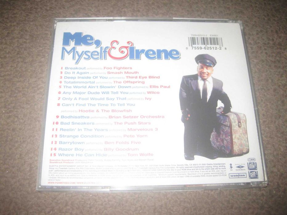CD da Banda Sonora do filme "Me, Myself & Irene (Ela, Eu e o Outro)"