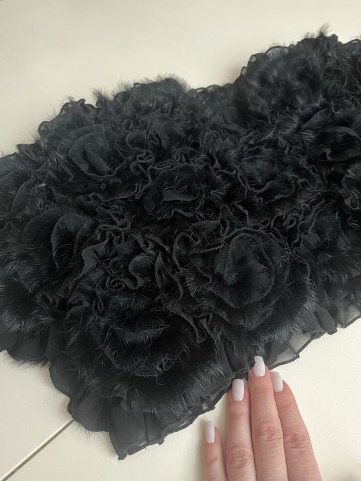 Болеро жіноче s-m гепюр+норка