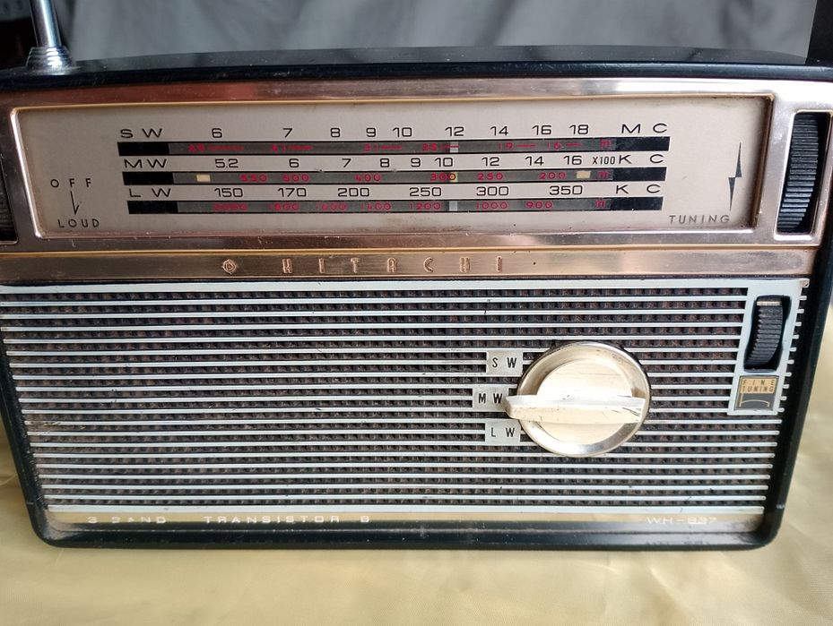Radio a antigo portátil