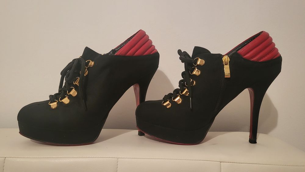 Kazar rozm. 39 czerwono czarne