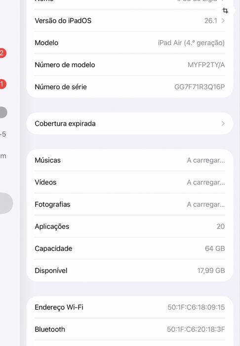 iPad Air 4 de 64GB COMO NOVO + Apple Pencil