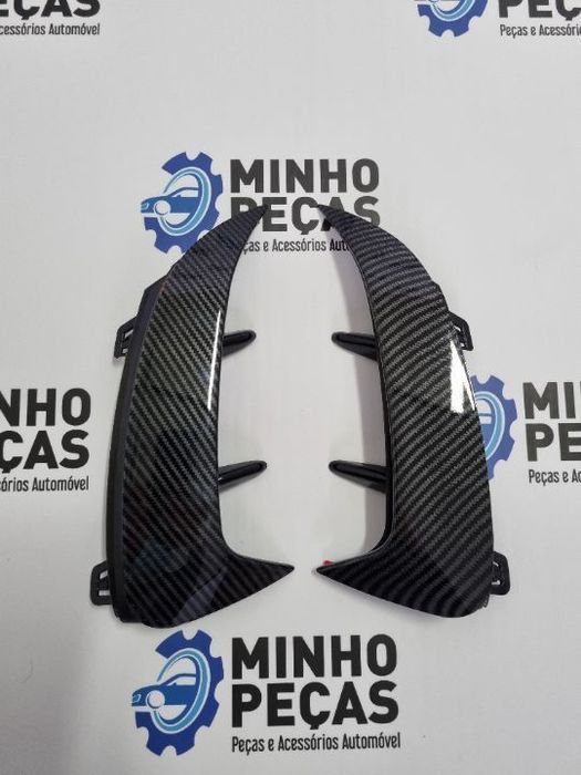 Aero Flaps Traseiros Mercedes A (W177) Look A35 Aquaprint Carbono