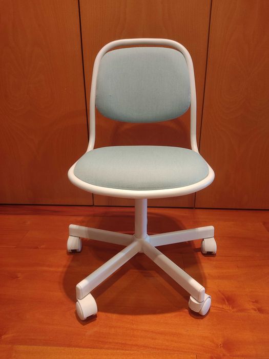 IKEA Orfjall - Cadeira para secretária criança, azul claro