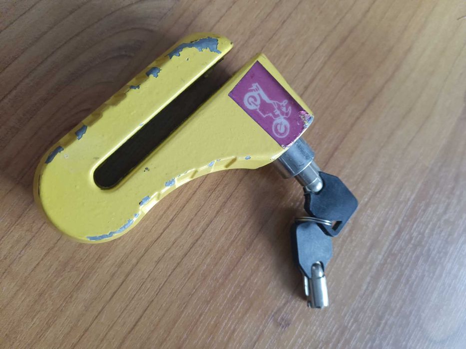 Cadeado de disco para moto