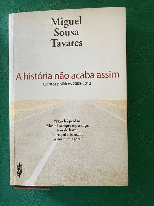 Livros de Miguel Sousa Tavares (vários preços)