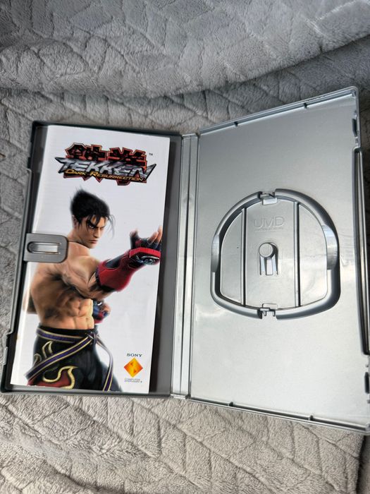 Pudełko i instrukcja PSP Tekken Dark Resurrection