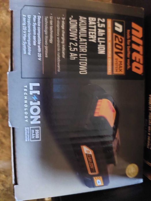 Zestaw elektronarzędzi Niteo 20V Max