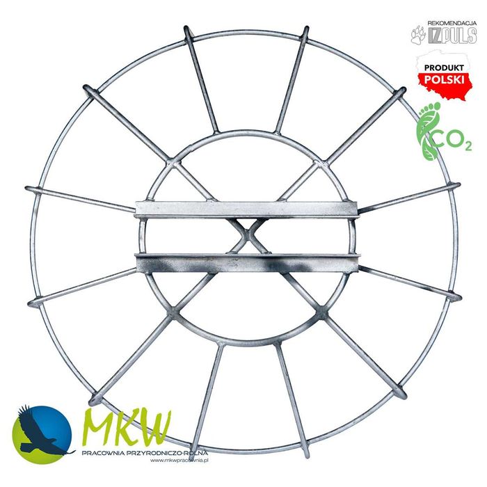 Plataforma de nidificação para cegonha – modelo Estrutura metálica MKW para postes elétricos