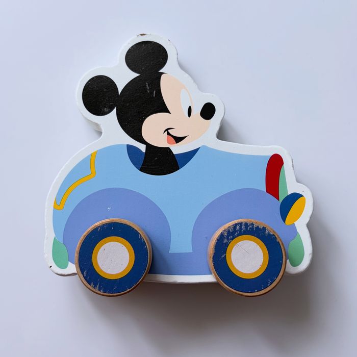 Disney drewniane autko Mickey Mouse