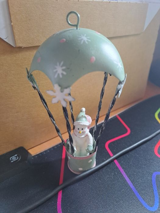 Decoração boneco de neve