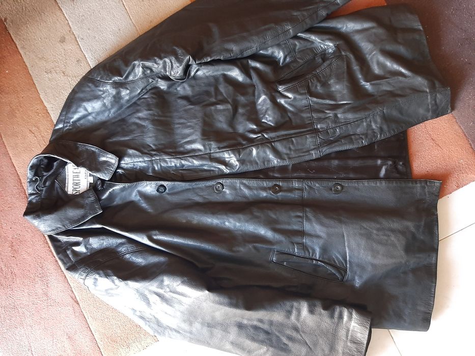 Blussoes em pele couro e antilop tamanho L/ XL impecaveeis