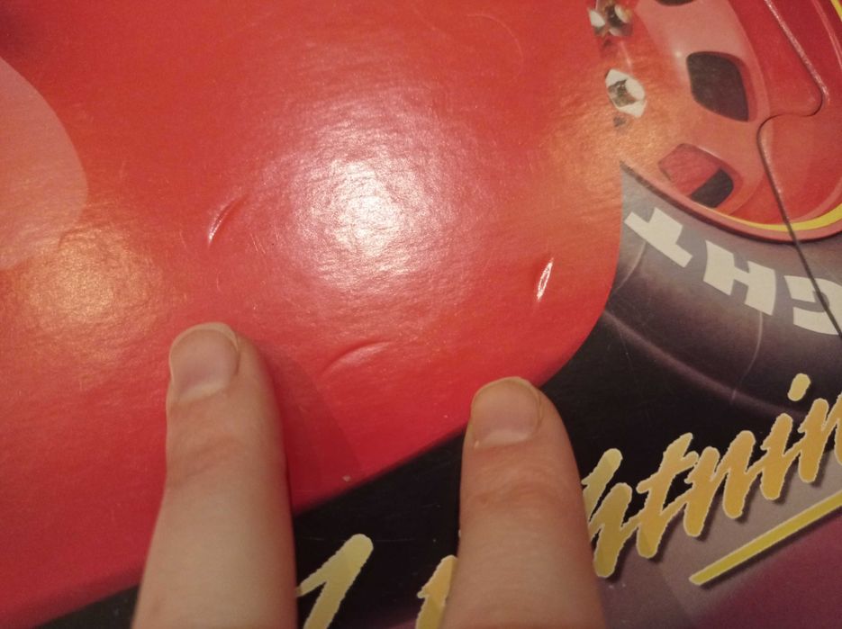 Interaktywna mata Clementoni giga puzzle xxl Auta Cars Zygzak McQueen