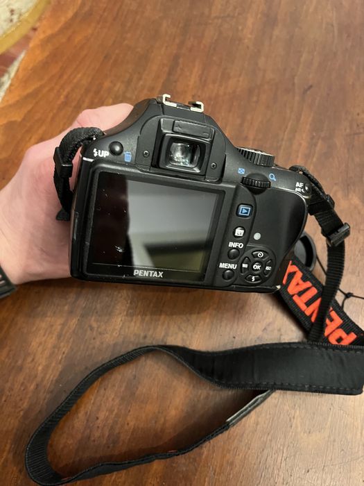 Pentax K-x debug mode +obiektyw 18-55