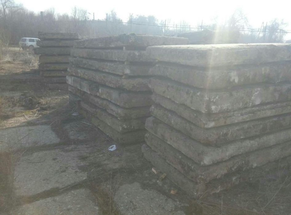 Плита дорожная 16х3000х1500 16х2000х3000