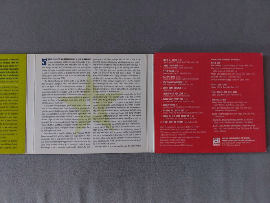 Magic Sam Blues Band "West Side Soul"