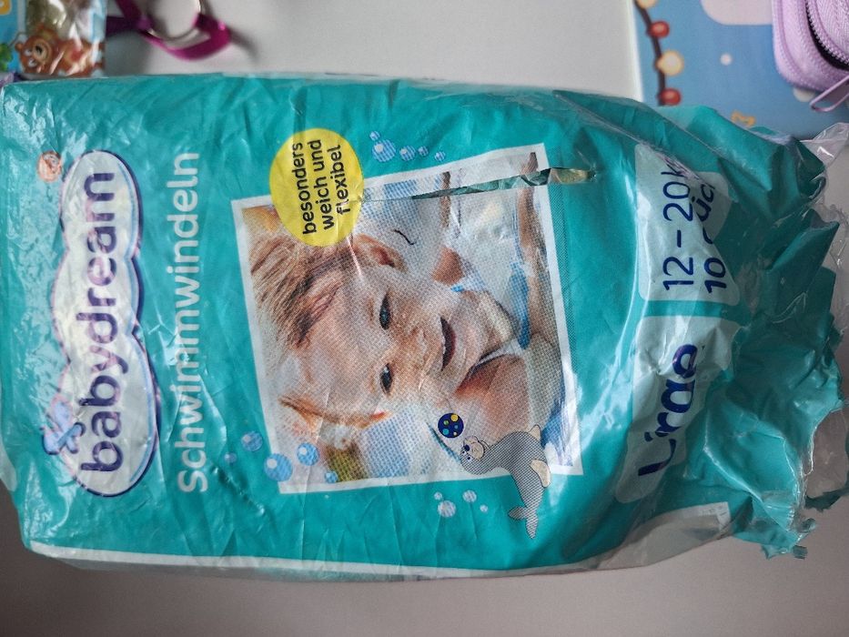 Pieluchy do pływania Babydream L 12-20kg 9 sztuk