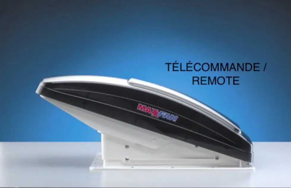 Wentylator dachowy  okno Maxxfan Deluxe przyczepa kempingowa, kamper