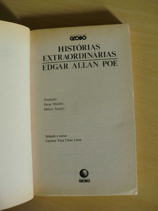 História extraordinárias 
de Poe